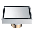 HIDEEP High Quality Brass Bathroom Mirror ShowerFloor Drain